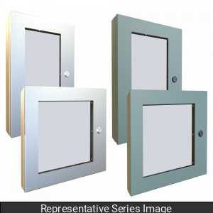 Hammond Manufacturing 1481WSSDH2420 Deep Hinged Window Kit