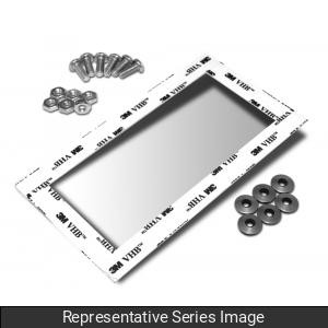 Hammond Manufacturing 1481WFL52 Frameless Window Kit