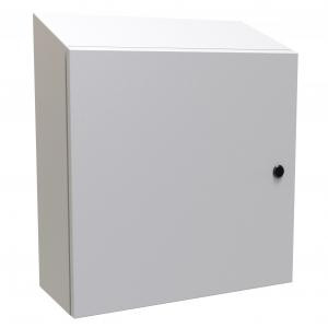 Hammond Manufacturing ST20208LG Type 4 Mild Steel Sloped Top Wallmount Enclosure