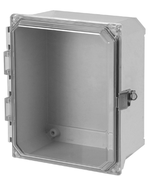 Hammond Manufacturing PJU14126CCLF Type 4X Polyester Clear Cover Junction Box