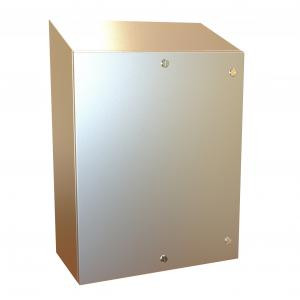 Hammond Manufacturing ST302412SS Type 4X Stainless Steel Sloped Top Wallmount Enclosure