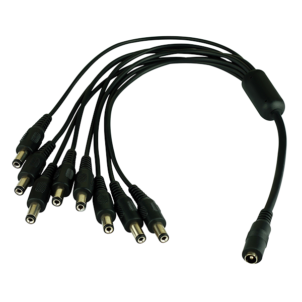 LTS LTA2018 1 Female to 8 Male DC Power Splitter