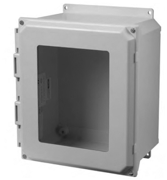 Hammond Manufacturing PJU181610LW Type 4X Polyester Window Junction Box