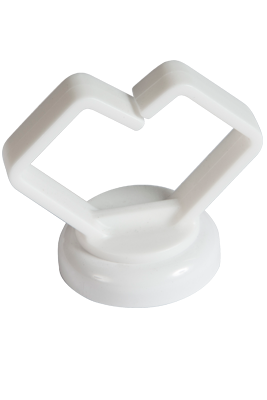 MagDaddy 62413 3/4" White Cable Holders, 10 Pack