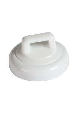 MagDaddy 62406 White Small Magnetic Cable Tie Mounts, 10 Pack