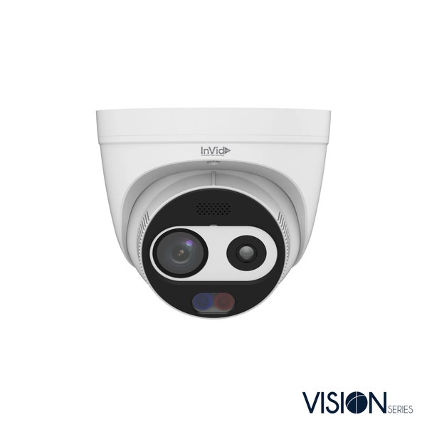 InVid Tech VIS-P4TXIR26TH21NH 4MP Thermal Turret Camera