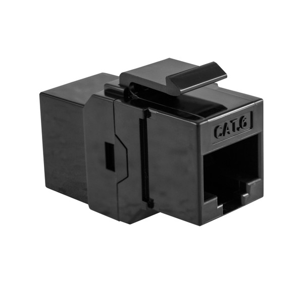 Vertical Cable 302-KCJ/BK Cat6 Black Keystone Coupler
