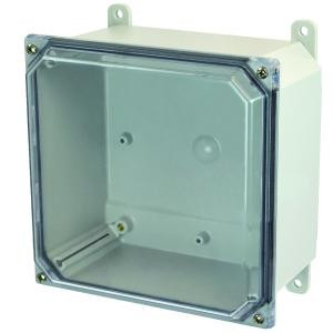 Hammond Manufacturing PCJ884CC Type 4X Polycarbonate Clear Cover Junction Box