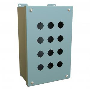 Hammond Manufacturing MPB12 Type 12 Mild Steel Miniature Pushbutton Enclosure