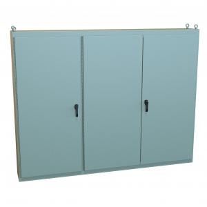 Hammond Manufacturing 1422MD3 Type 12 Mild Steel Multi-Door Freestanding Enclosure