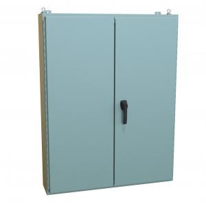 Hammond Manufacturing 1422A8 Type 12 Mild Steel Two Door Floormount Enclosure