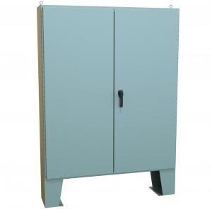 Hammond Manufacturing 1422E12F Type 12 Mild Steel Two Door Floormount Enclosure