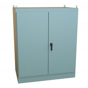 Hammond Manufacturing 1418ZXD36 Type 12 Mild Steel Two Door Freestanding Enclosure