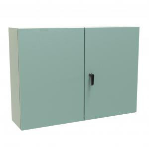 Hammond Manufacturing EN4TD304210GY Type 12 Mild Steel Two Door Wallmount Enclosure