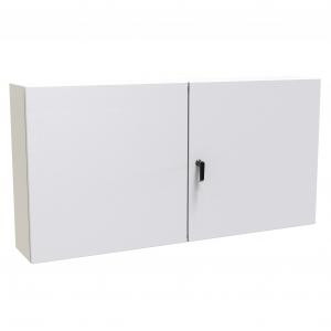 Hammond Manufacturing EN4TD306010LG Type 12 Mild Steel Two Door Wallmount Enclosure