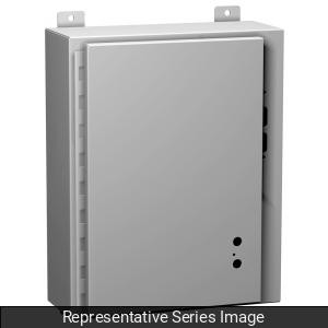 Hammond Manufacturing 1447SH8 Type 12 Mild Steel Wallmount Disconnect Enclosure