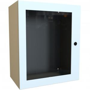 Hammond Manufacturing EN4SD242012WLG Type 4 Hinge Door Mild Steel Wallmount Window Enclosure