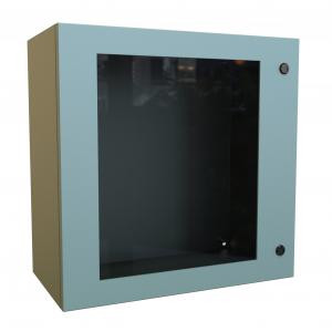 Hammond Manufacturing EN4SD242412WGY Type 4 Hinge Door Mild Steel Wallmount Window Enclosure