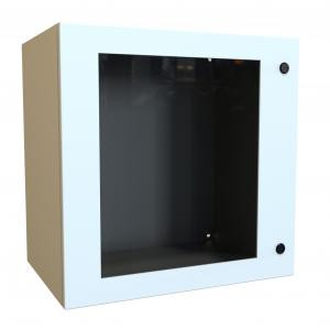Hammond Manufacturing EN4SD242416WLG Type 4 Hinge Door Mild Steel Wallmount Window Enclosure