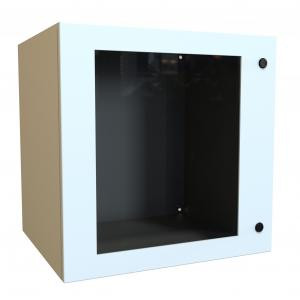 Hammond Manufacturing EN4SD242420WLG Type 4 Hinge Door Mild Steel Wallmount Window Enclosure