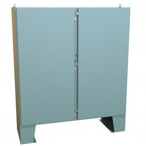 Hammond Manufacturing 1422N4F24F Type 4 Mild Steel Two Door Floormount Enclosure