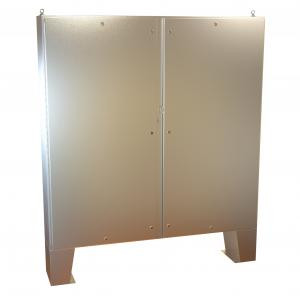 Hammond Manufacturing 1422N4S16F12FQT Type 4 Mild Steel Two Door Floormount Enclosure