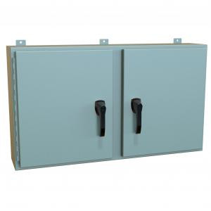 Hammond Manufacturing HN4WM24428GY Type 4 Two Door Wallmount Enclosure