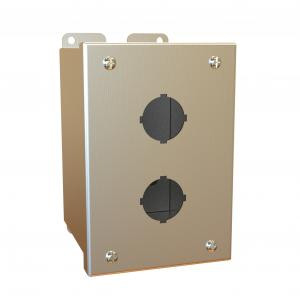 Hammond Manufacturing 1437MSSB Type 4, 4X Stainless Steel Pushbutton Enclosure