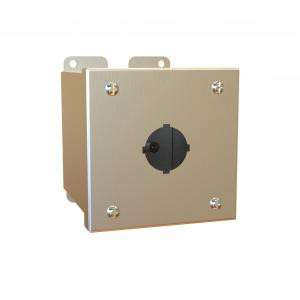 Hammond Manufacturing 1437SSA Type 4, 4X Stainless Steel Pushbutton Enclosure