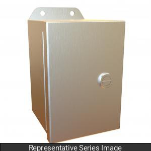 Hammond Manufacturing EJ161410S16 Type 4X Continuous Hinge Door Stainless Steel Junction Box