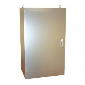 Hammond Manufacturing HN4FS603624SS Type 4X Continuous Hinge Door Stainless Steel Single Access Freestanding Enclosure