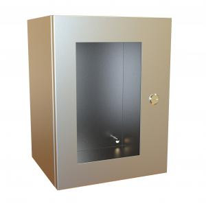 Hammond Manufacturing EN4SD161210WSS Type 4X Hinge Door Stainless Steel Wallmount Window Enclosure