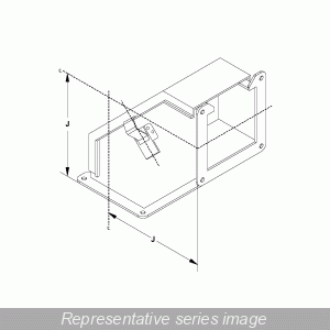 Hammond Manufacturing 1485B9Q 90 Degree Elbow