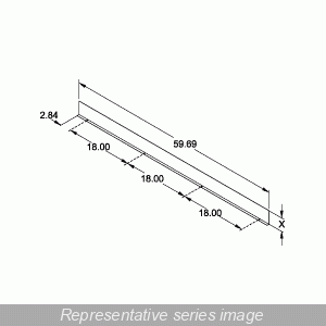 Hammond Manufacturing 1487CB60 Barrier Kit