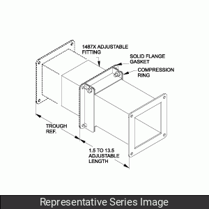 Hammond Manufacturing 1487CXSS Stainless Steel Adjustable Fitting