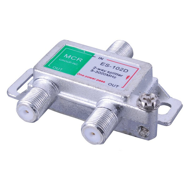 Vanco ES102DX 2-Way 3 GHz Digital Satellite Splitter