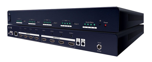Vanco EVMX4444 Evolution HDMI 4x4 Matrix Selector Switch