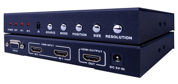 Vanco EVSW21MV Evolution 2x1 HDMI Switch