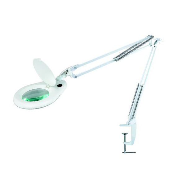 Pro'sKit 902-109 White Magnifier Workbench Lamp
