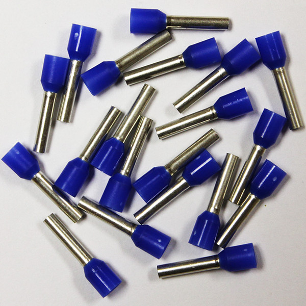 Eclipse 701-034 Blue AWG 14 12mm Barrel Wire Ferrule, 500 Pack