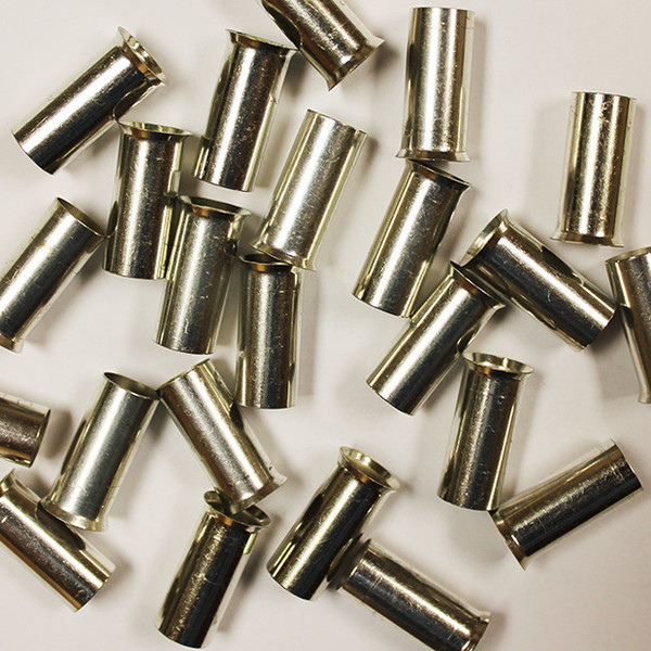 Eclipse 701-081 Uninsulated AWG 1/0 22mm Long Wire Ferrule, 100 Pack