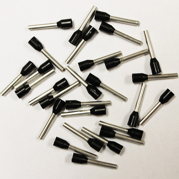 Eclipse 701-138 Black AWG 16 12mm Barrel Wire Ferrule, 500 Pack