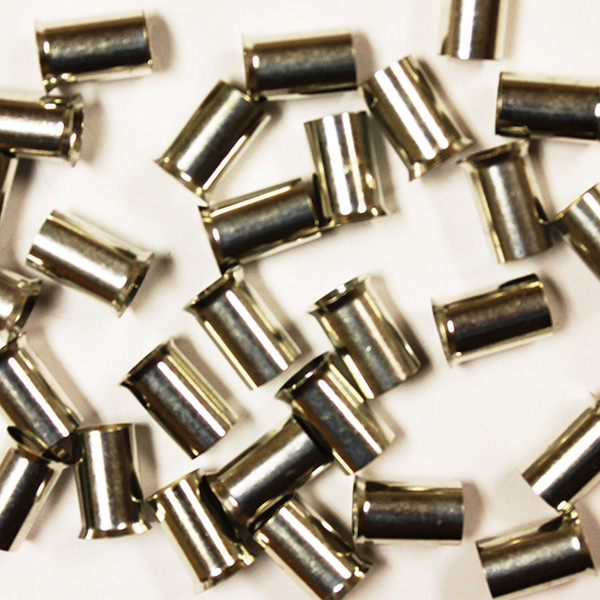 Eclipse 701-080 Uninsulated AWG 1/0 18mm Long Wire Ferrule, 100 Pack