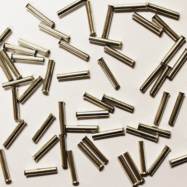 Eclipse 701-059 Uninsulated AWG 12 18mm Long Wire Ferrule, 500 Pack