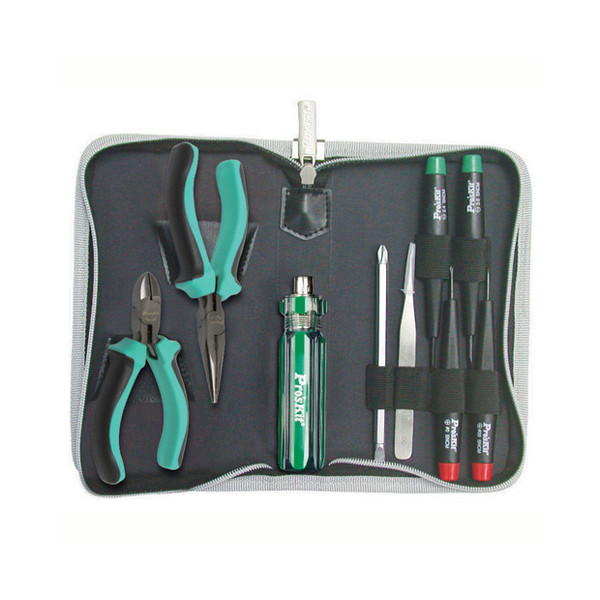 Pro'sKit 902-121 9-Piece Compact Tool Kit