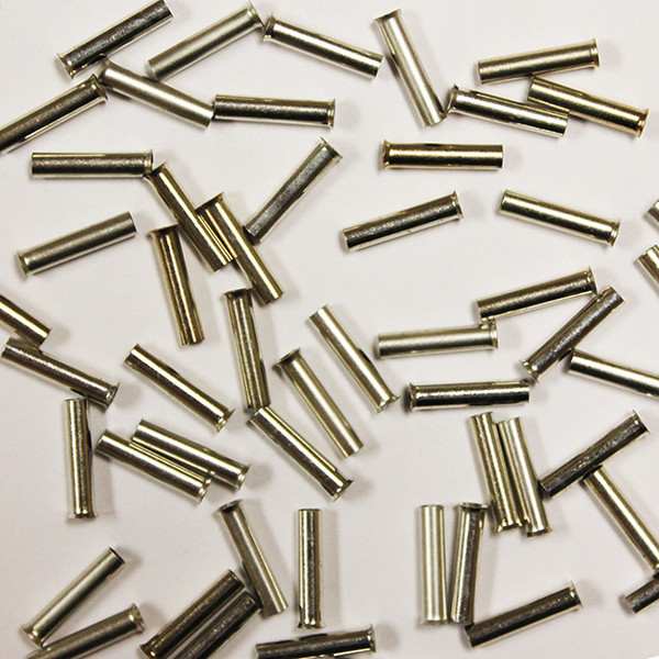 Eclipse 701-058 Uninsulated AWG 12 15mm Long Wire Ferrule, 500 Pack