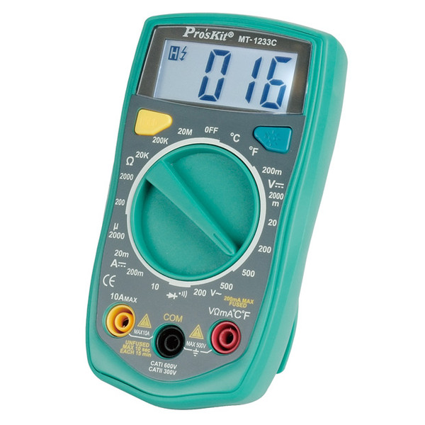 Pro'sKit MT-1233C Digital Multimeter