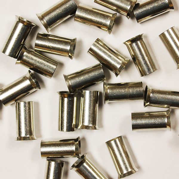 Eclipse 701-076 Uninsulated AWG 2 18mm Long Wire Ferrule, 100 Pack