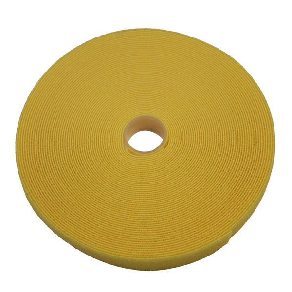 Eclipse 902-555 50ft. 3/4" Wide Yellow Hook & Loop Tape Roll