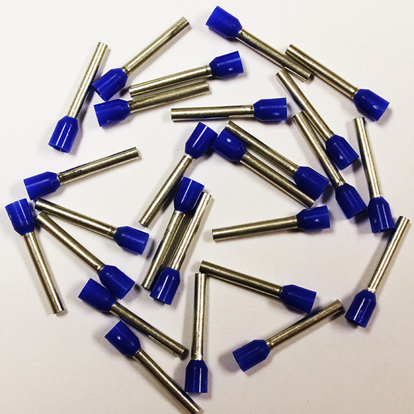 Eclipse 701-019 Blue AWG 14 18mm Barrel Wire Ferrule, 200 Pack